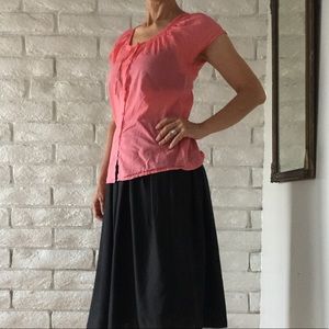 ⭐️Lucy Coral Peasant Top⭐️